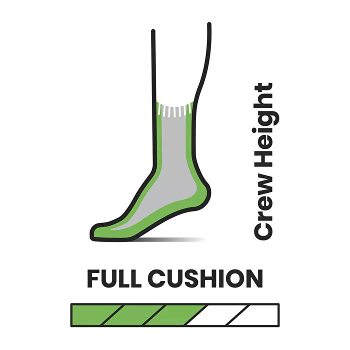 Hike Classic Edition Full Cushion Solid Crew Socks